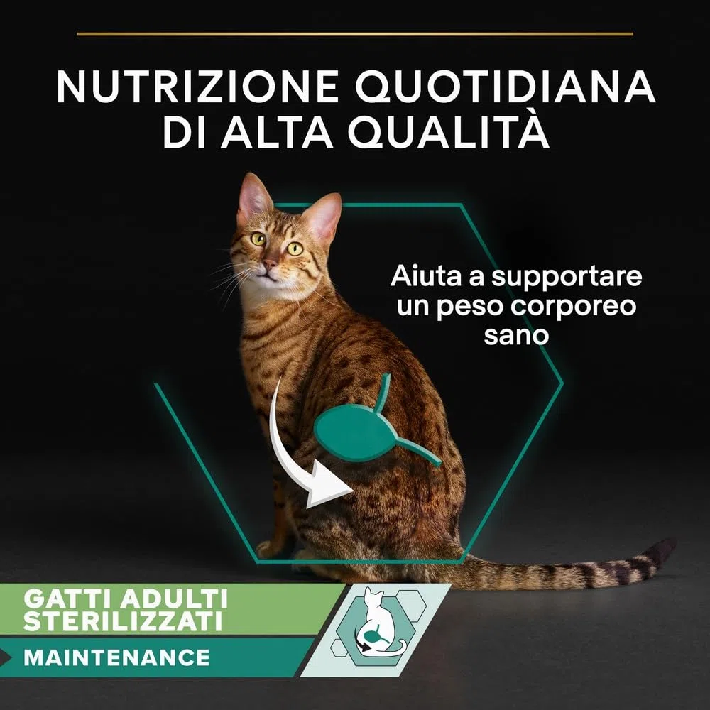 PURINA PRO PLAN Sterilised Maintenance Cibo Umido per Gatti Adulti Sterilizzati in Salsa con Pollo 40 Bustine da 85g