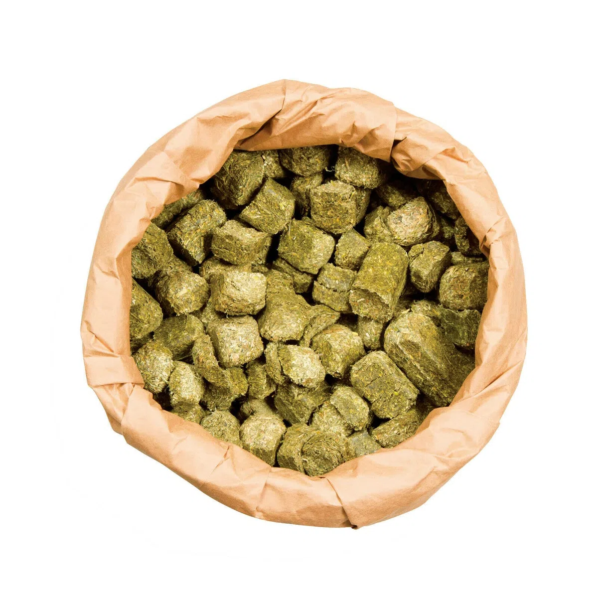 Fieno in wafer per cavalli | Foraggio per Cavallo | Ricchi di fibra | Pasto completo - sacco da 18 kg