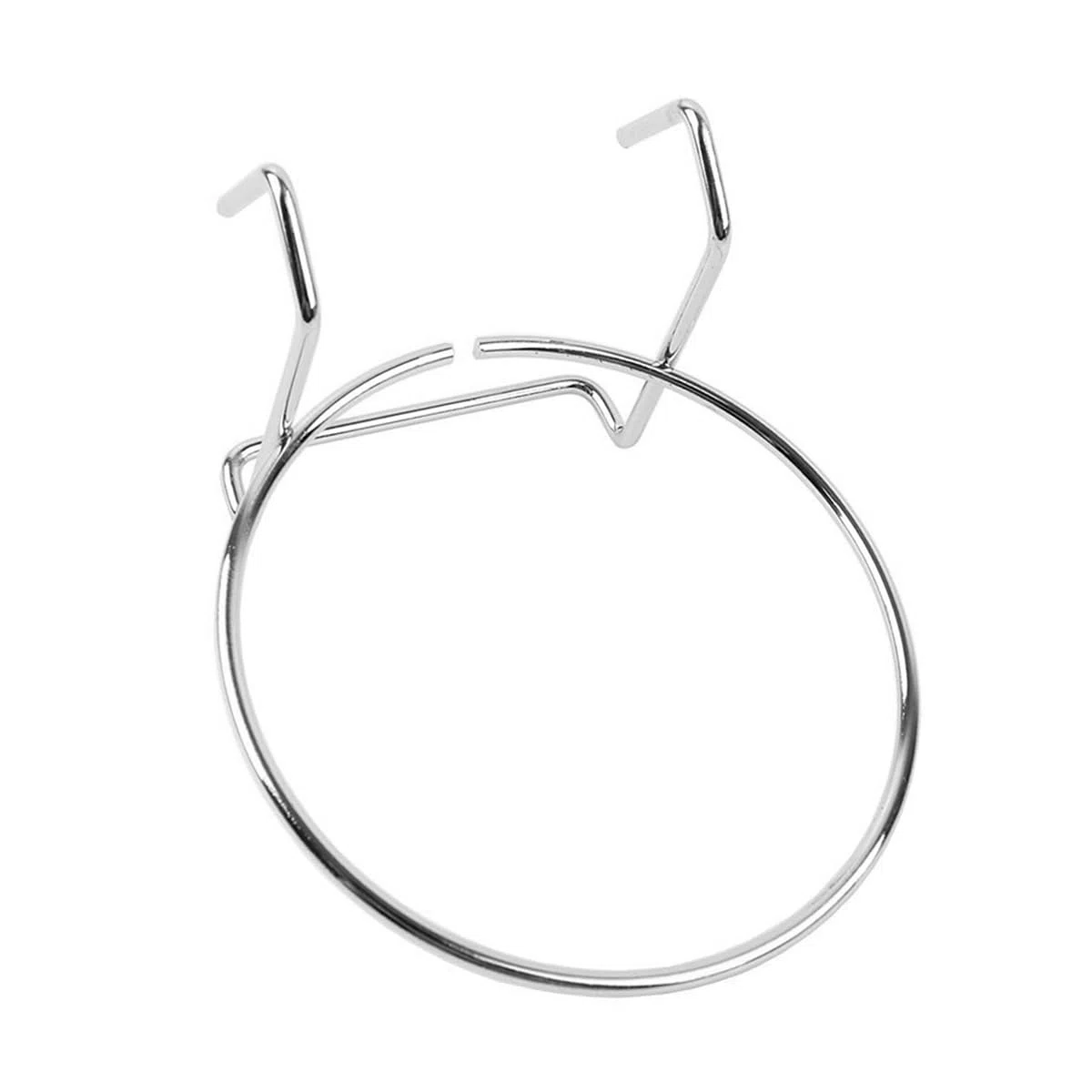 2 ciotole per animali domestici da appendere, in acciaio inox, con ganci per gabbie per uccelli, gabbia per cani, gatti, pappagalli, uccelli, conigli (16,5 cm)