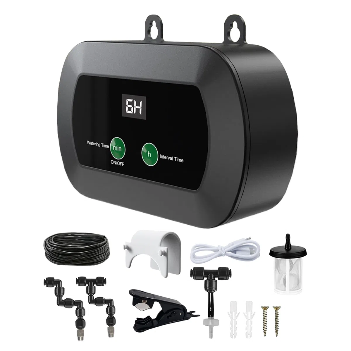 Umidificatore per rettili - Nebulizzatore automatico per terrario con timer, silenzioso con regolabile a 360 gradi per acquari, recinti a lucertole, e