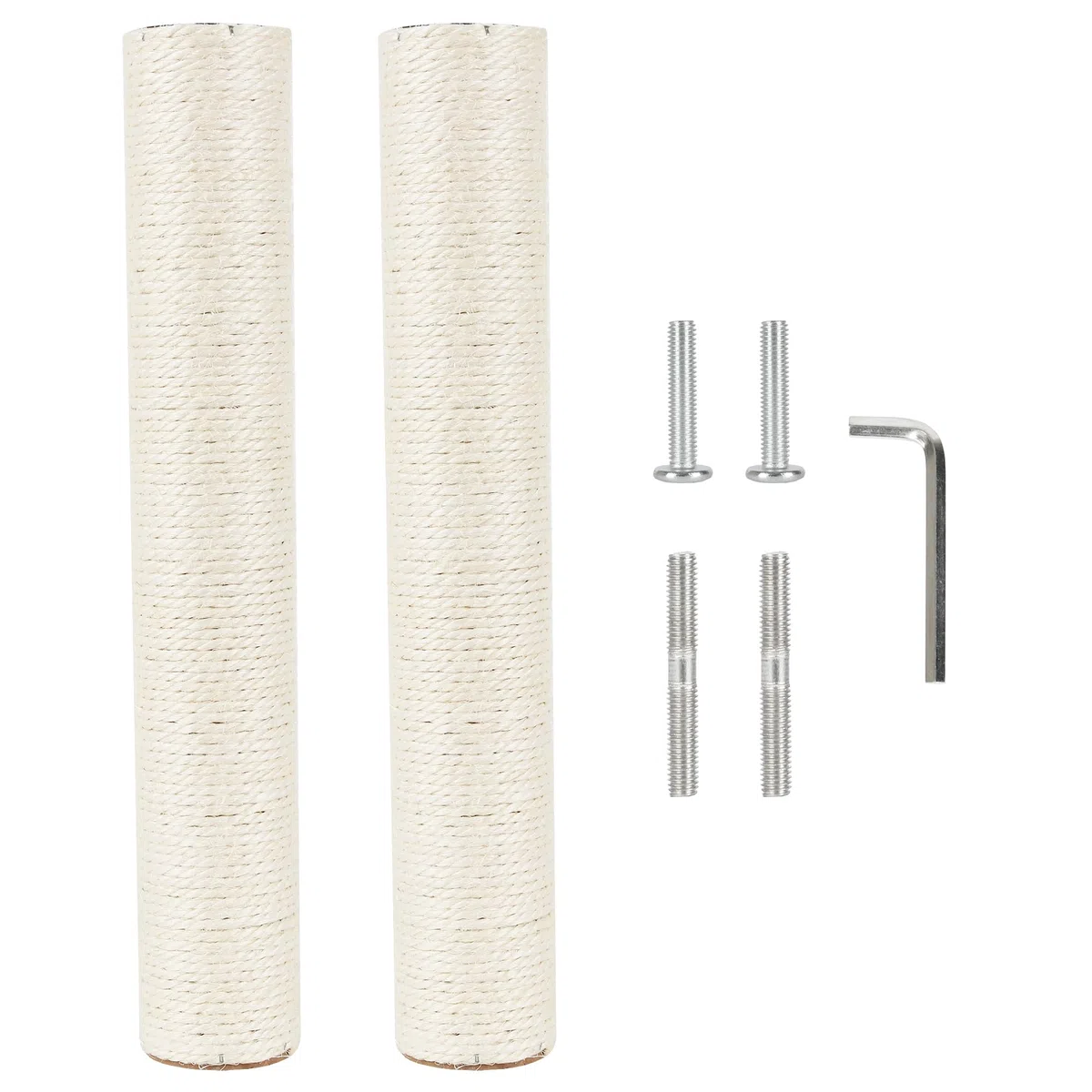Tiragraffi di ricambio per tiragraffi in sisal da 7,4 cm di diametro per albero del gatto (M8, 45 cm)