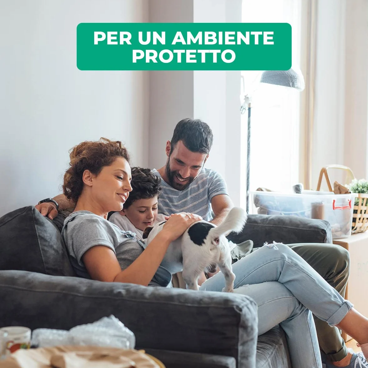 EXSPOT ANTIPARASSITARIO per Cani da 2,5 kg A 40 kg 6 Pipette ANTIPULCI ANTIZECCHE REPELLE ZANZARE Mosche E PIDOCCHI