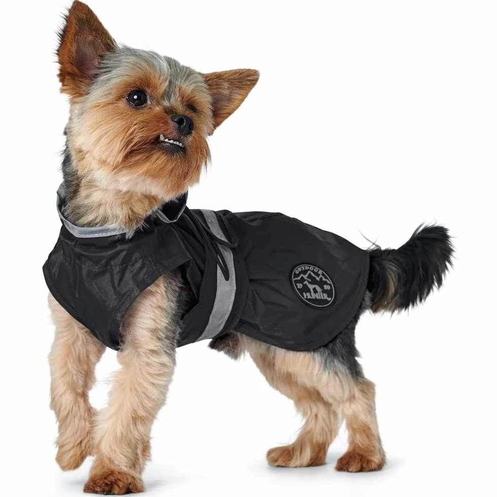 HUNTER Cappotto per cani Uppsala Rain, 60 nero