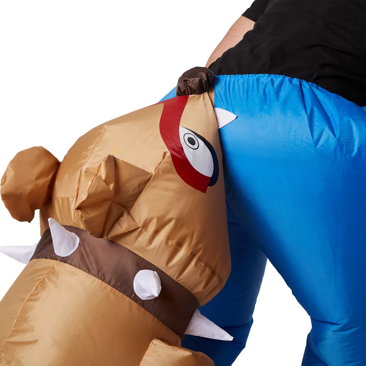 tectake dressforfun Costume autogonfiabile da Cane Unisex | Gonfiabile in pochi Secondi | Massima libertà di Movimento | Alimentazione a Batteria
