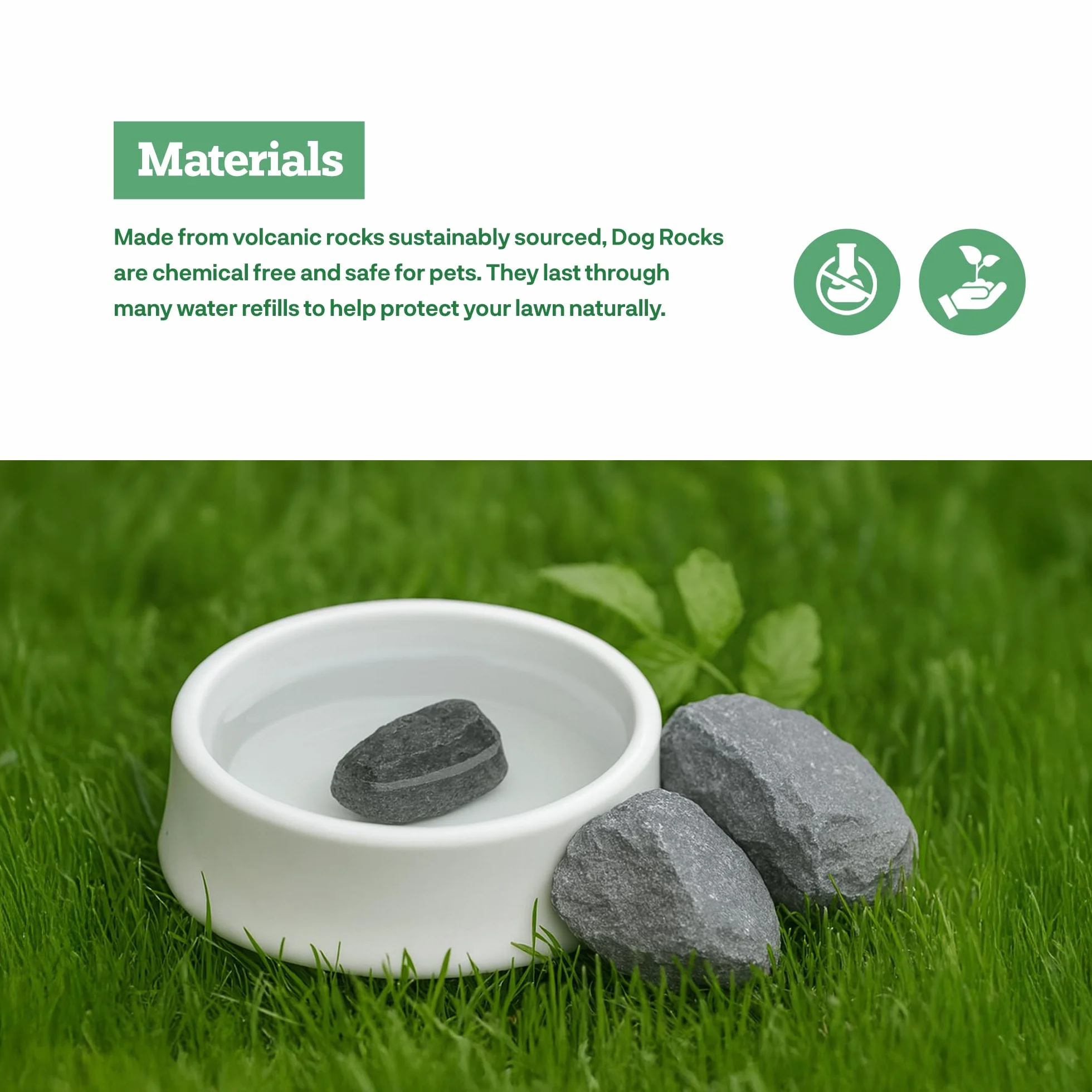 Dog Rocks Preventer di Urina per Cani, 600g