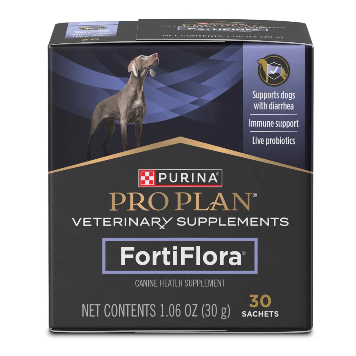 Purina Fortiflora Canine, (30 bustine per confezione) dieta veterinaria