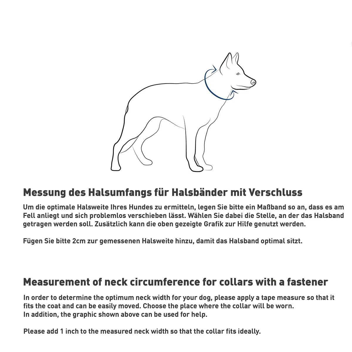 Sprenger 5254004855 - Collana a Maglia Corta, Regolabile, per Benessere Animale