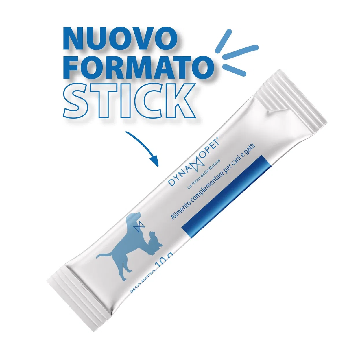 Dynamo L Medium - Alimento Complementare per le Difese dell'Organismo di Cani che vivono in Aree Calde e Umide, 20 Stick da 10 g, uno Stick ogni 20 kg di Peso dell'Animale