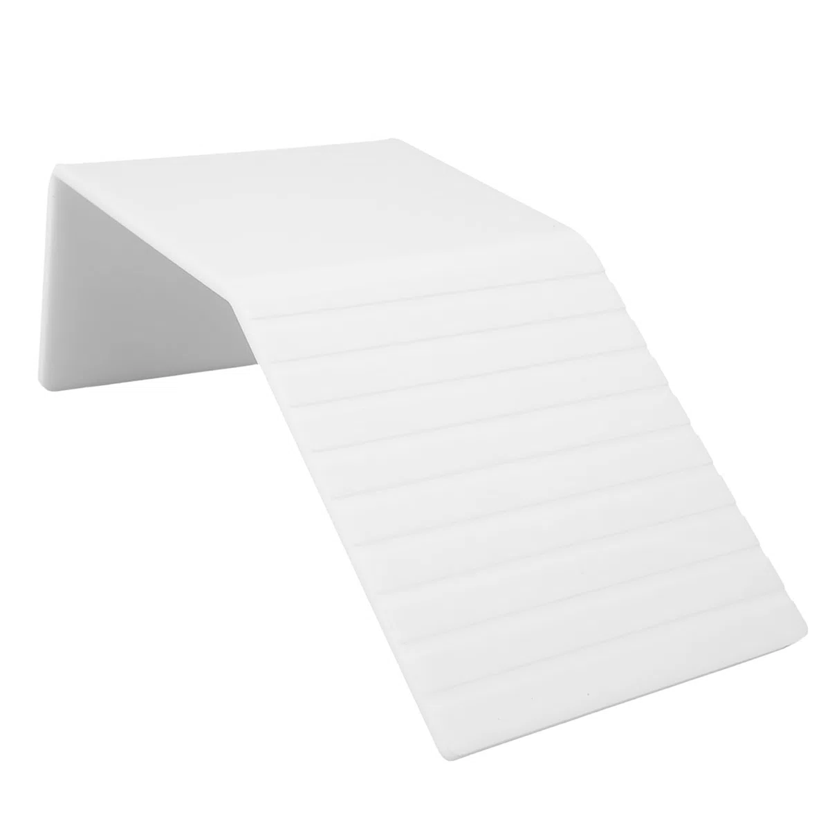 Tnfeeon Tartaruga Basking Platform Simulazione Acrilico Tartaruga Rampa Tartaruga Riposo Basking Dock Decorazioni Galleggianti Tortoise Ramp Rettile Scaletta Dock per Tartaruga Acquatica (L)