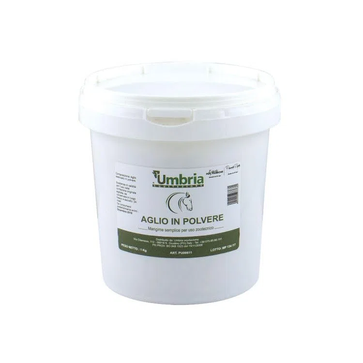 Generico Aglio in Polvere, Polvere di Aglio per Cavalli, 1 kg