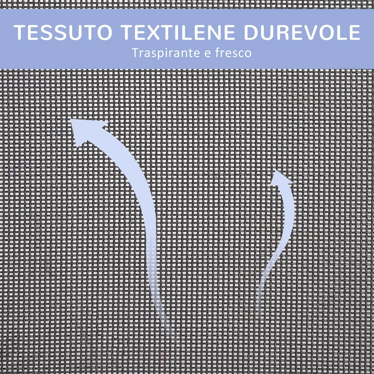 PawHut Brandina per Cani Rialzato con 600D Tessuto a Rete, Lettino per Cani Grandi da Viaggio con Peso fino a 30 kg, 91.5x76.2x18 cm, Blu