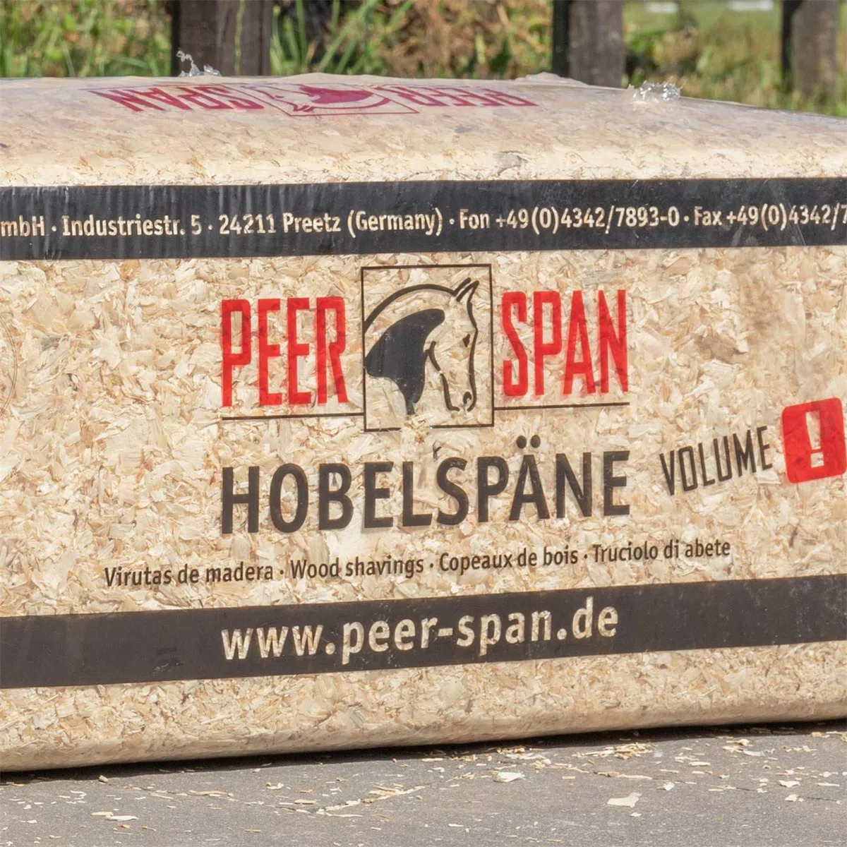 Span Lettiera da 18 kg, trucioli di fresatura, 600 litri, assorbenti trucioli di legno dal tronco per piccoli animali