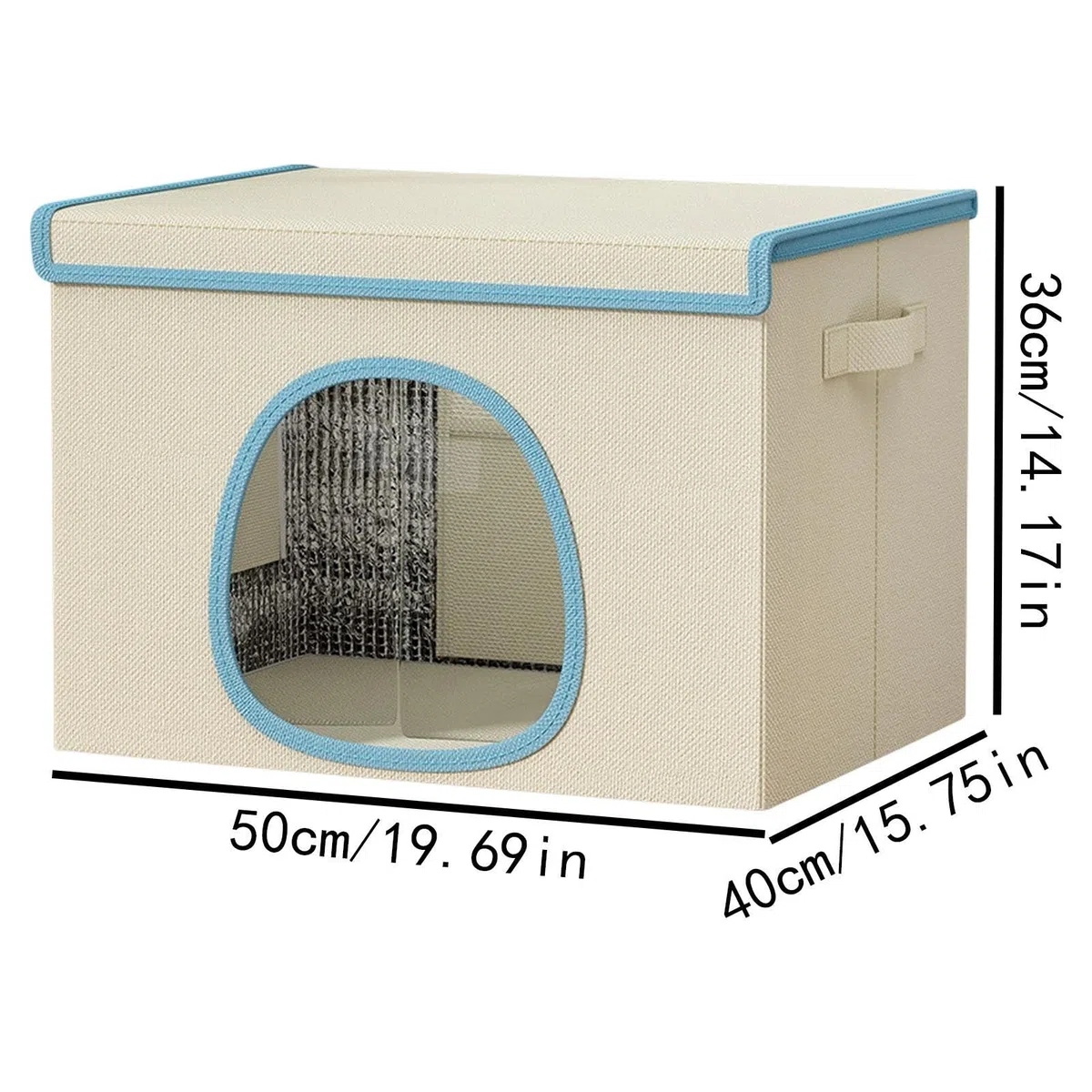 Cuccia rinfrescante per gatti, per cani con 6 mattonelle di ghiaccio, rifugio freddo per cani, per genitori di animali domestici, addestramento, appartamento, casa, ufficio, camera da
