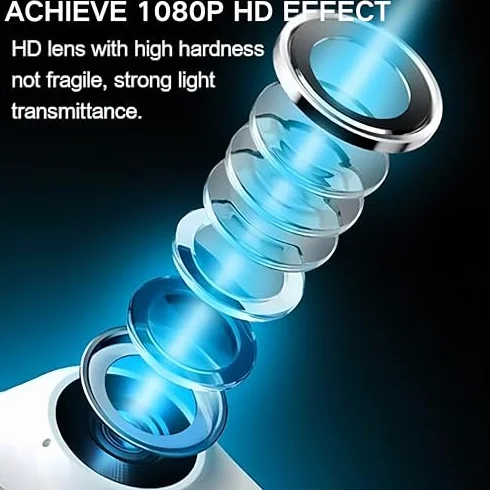 Bewinner Collare per fotocamera granangolo 120°, telecamera sportiva animale domestico schermo LCD 0,96 pollici HD 1080P multifunzione