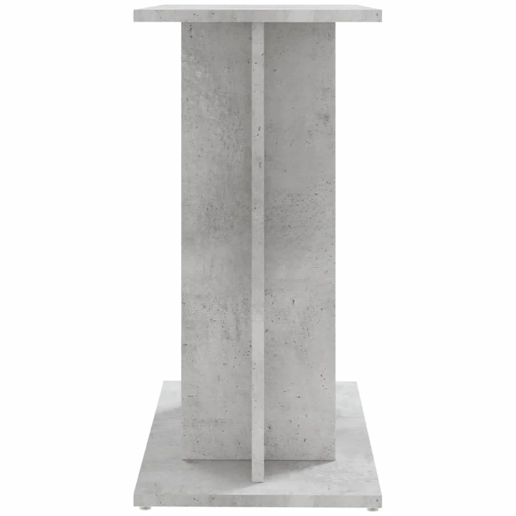 Generico Supporto per Acquario in Cemento Grigio 60x30x60 cm in Legno ingegnerizzato,Supporti per acquari