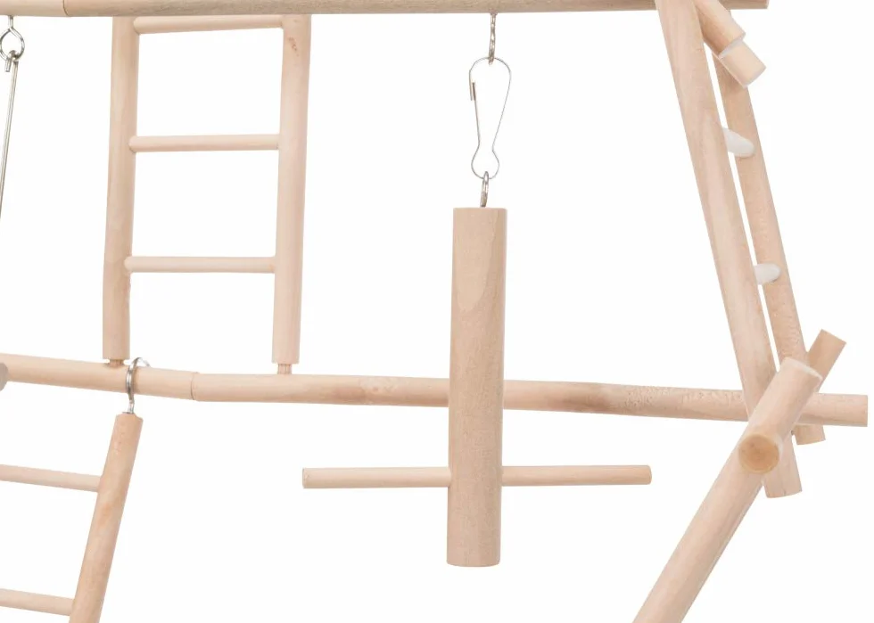 TRIXIE 5659 - Gioco con scaletta di Legno 44 × 44 × 16 cm