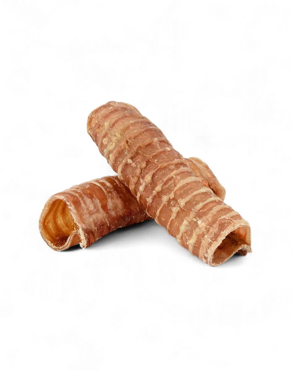 BREERs - Bastoncini per cani secchi, 15 cm, 1 kg, produzione tedesca, per cani sani, trachea, trachea, carne bovina