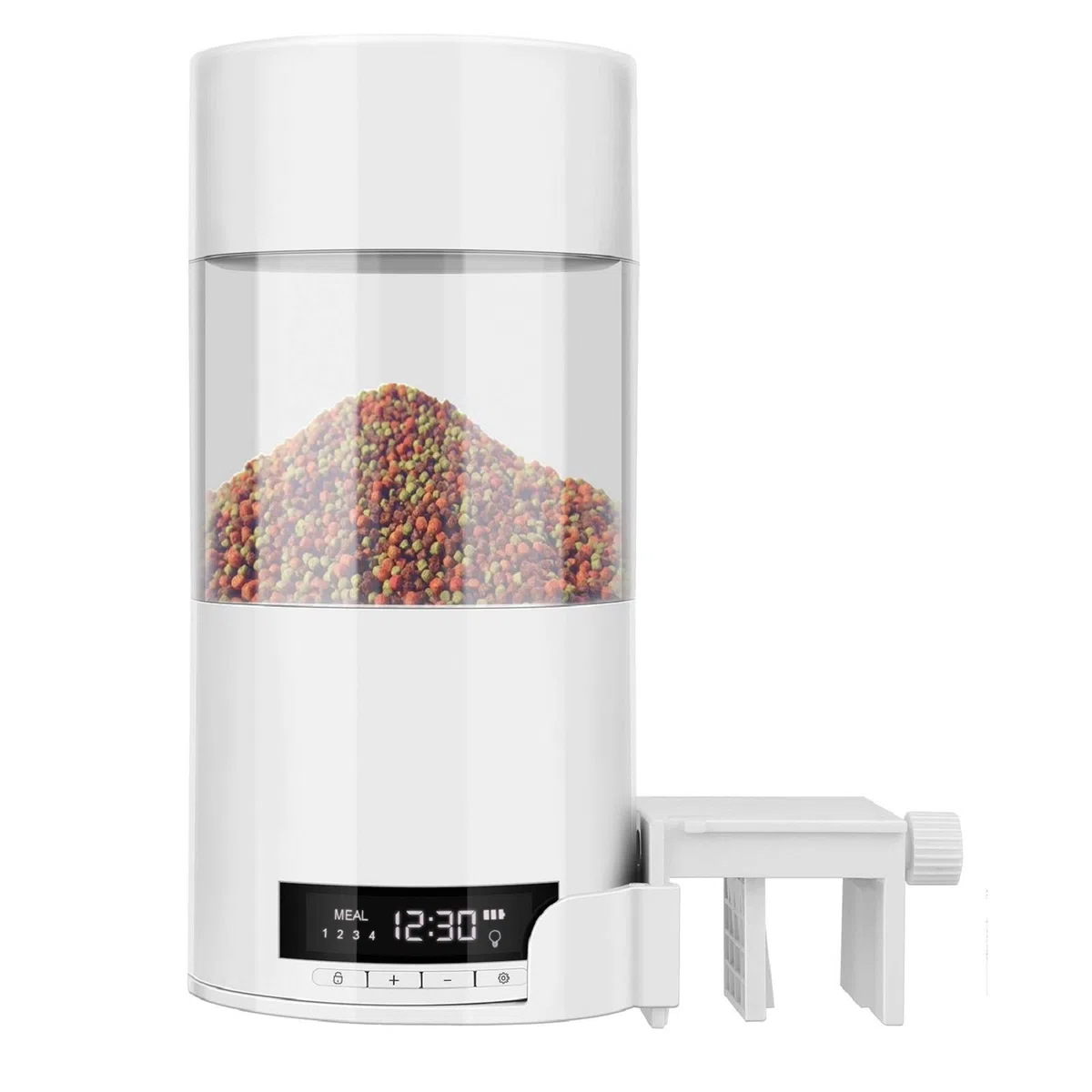Distributore automatico per pesci da 500 ml, per acquario o piccolo acquario per tartarughe, per l'alimentazione in vacanza o in vacanza