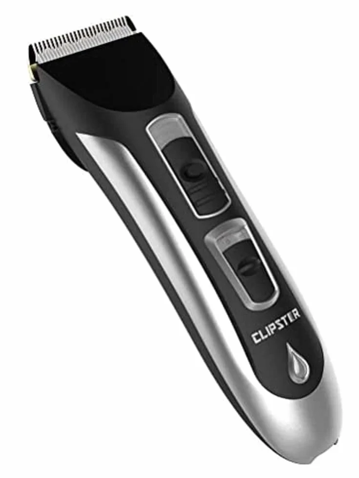 Kerbl DropiX - Trattore per Barba, Corpo e Animali, Argento e Nero, Ricaricabile, Include Accessori