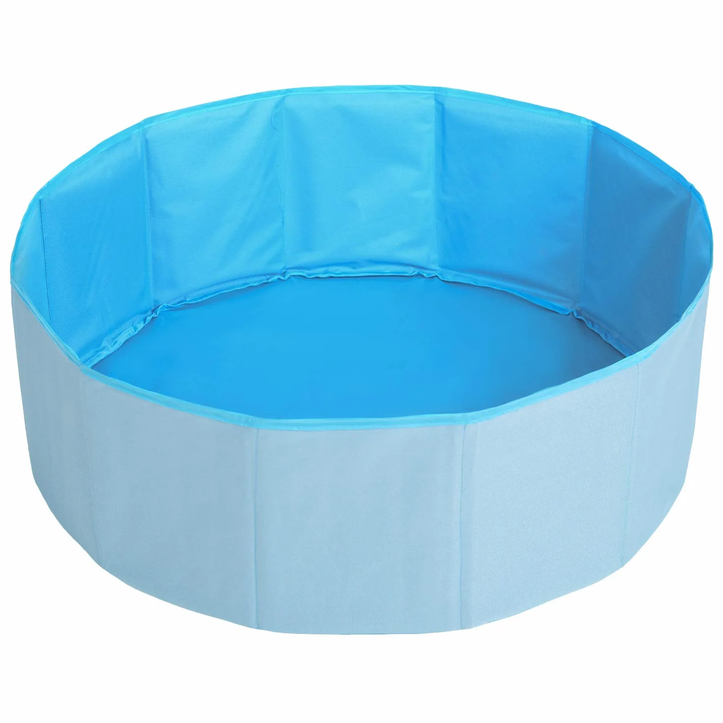 Piscina Pieghevole per Cani con Palline, Vasca da Bagno Asciutta per Animali, Rivestimento Sfoderabile E Lavabile, Blu: Blu/Giallo