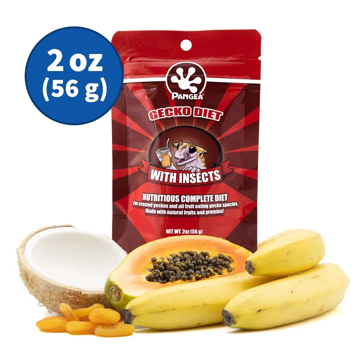 Pangea Fruit mix with insects Complete Gecko Diet – Corona Gecko Fodera