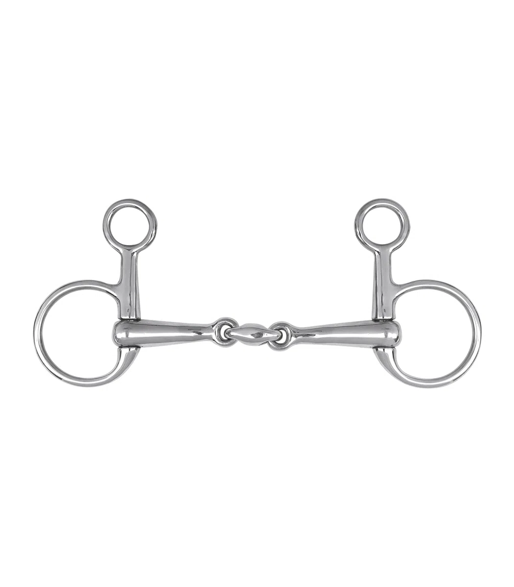 WALDHAUSEN Baucher - Morso doppio rotto, massiccio, 12,5 cm