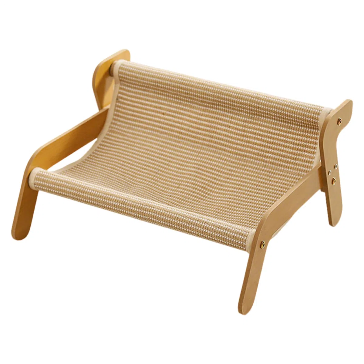 Divano tiragraffi per gatti per tutte le stagioni, rivestito in sisal, resistente ai graffi, con tappetino rinfrescante, design multifunzionale, per atrii, balconi e sale attività per gatti