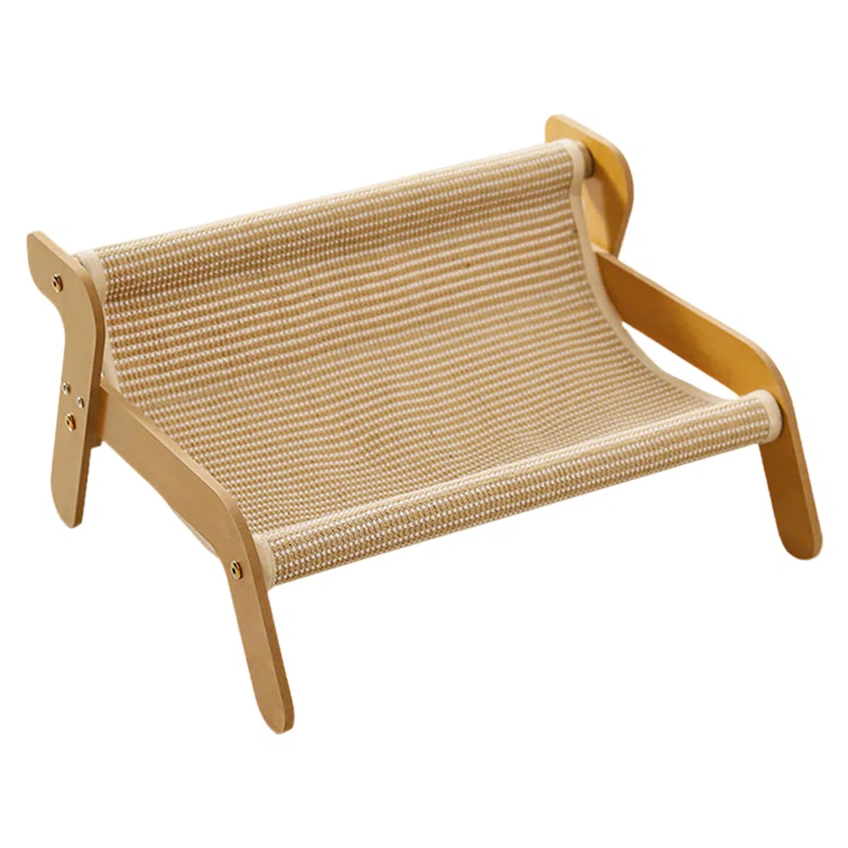 Divano tiragraffi per gatti per tutte le stagioni, rivestito in sisal, resistente ai graffi, con tappetino rinfrescante, design multifunzionale, per atrii, balconi e sale attività per gatti