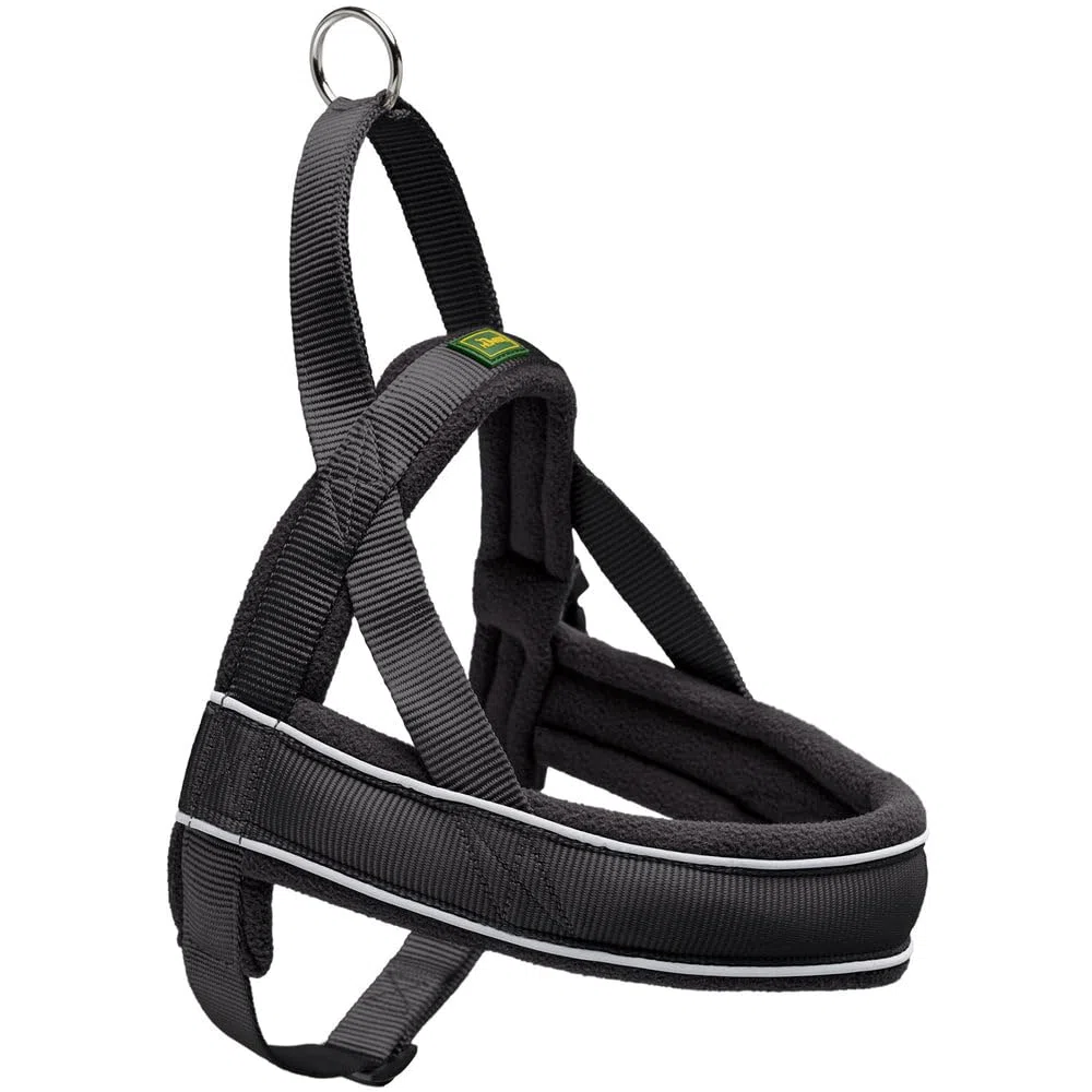 Pettorina Norvegese Racing Gr. XLNylon Nero/Pile Nero