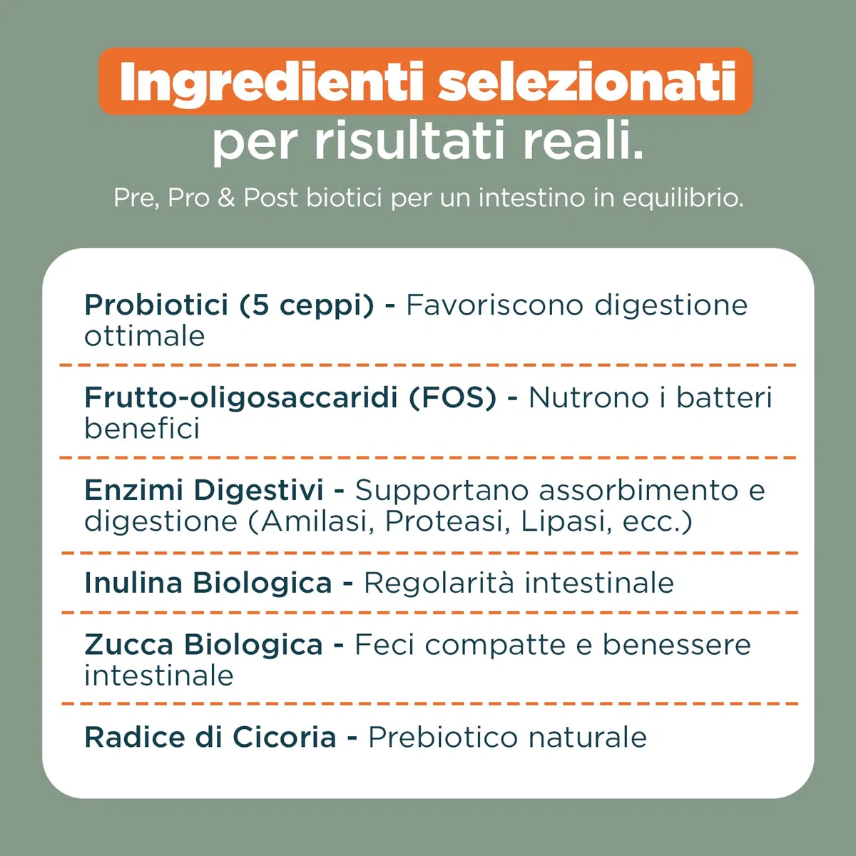 Probiotici Digestivi per Cani | Integratore con Pre, Pro & Post Biotici | Supporto Digestione, Flora Intestinale e Difese Naturali | 60 Bocconcini Gusto Manzo