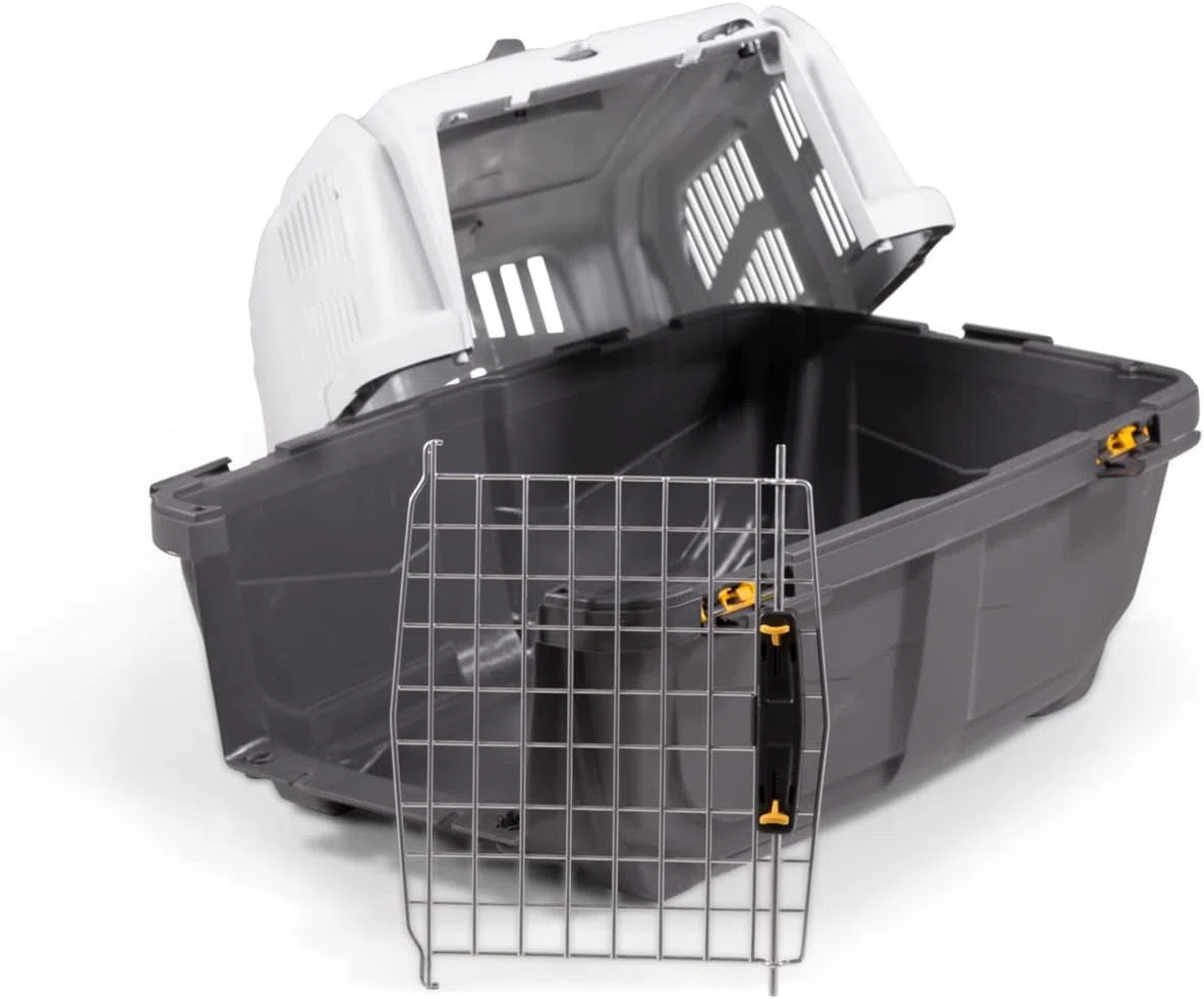 MPS SNC TRASPORTINO per Cane Gatto SKUDO IATA da Viaggio Trasporto Auto OMOLOGATO 60x40x39(h) cm