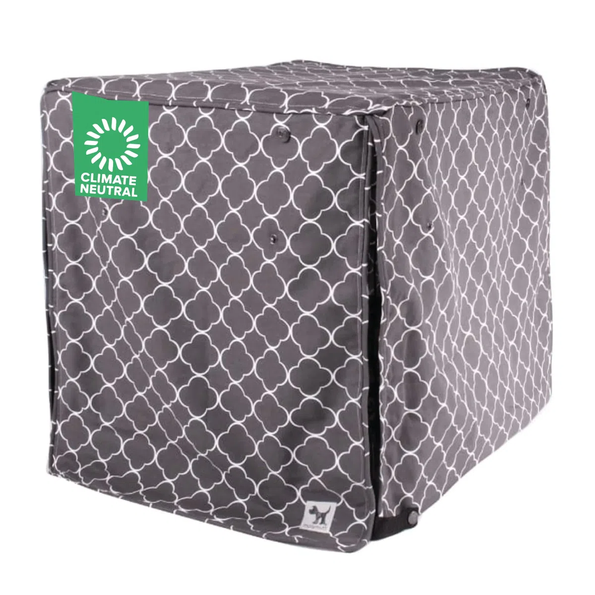 Clark Gable - Copertura per gabbia per cani da 91,4 cm, misura 91,4 x 61 x 68,6 cm, due ante arrotolabili, realizzata in 100% cotone lavabile in lavatrice, resistente, traspirante e prelavato