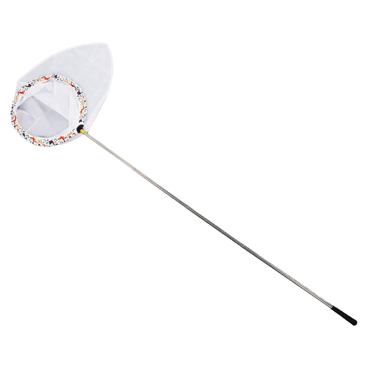 Retino per Farfalle Telescopico Professionale, Retino a Montaggio Rapido in Poliestere con Asta Allungabile 150 cm, per Catturare Insetti, Api, Libellule, Ideale per Adulti e Bambini