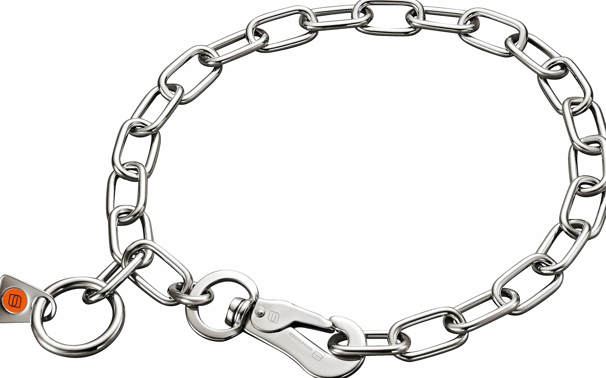 HS Sprenger Sprenger HS - Collare in Acciaio Inox Breve Collegamento Regolabile - 180 g