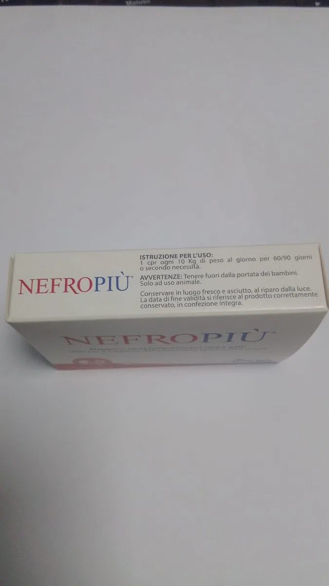 aurora biofarma NEFROPIU' 60 c0mpresse Mangime complementare per Cani e Gatti