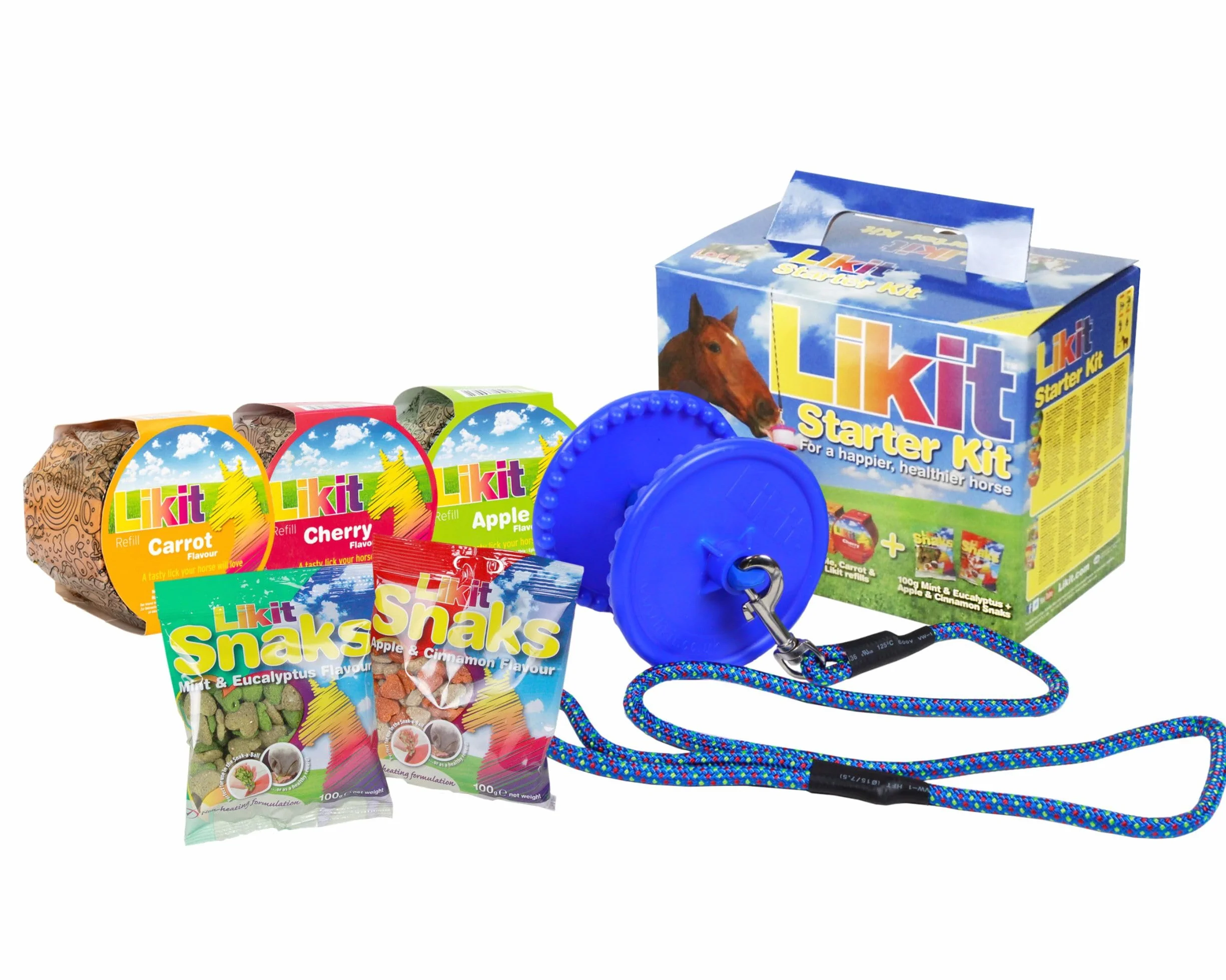 Likit, starter kit, leccalecca per cavalli