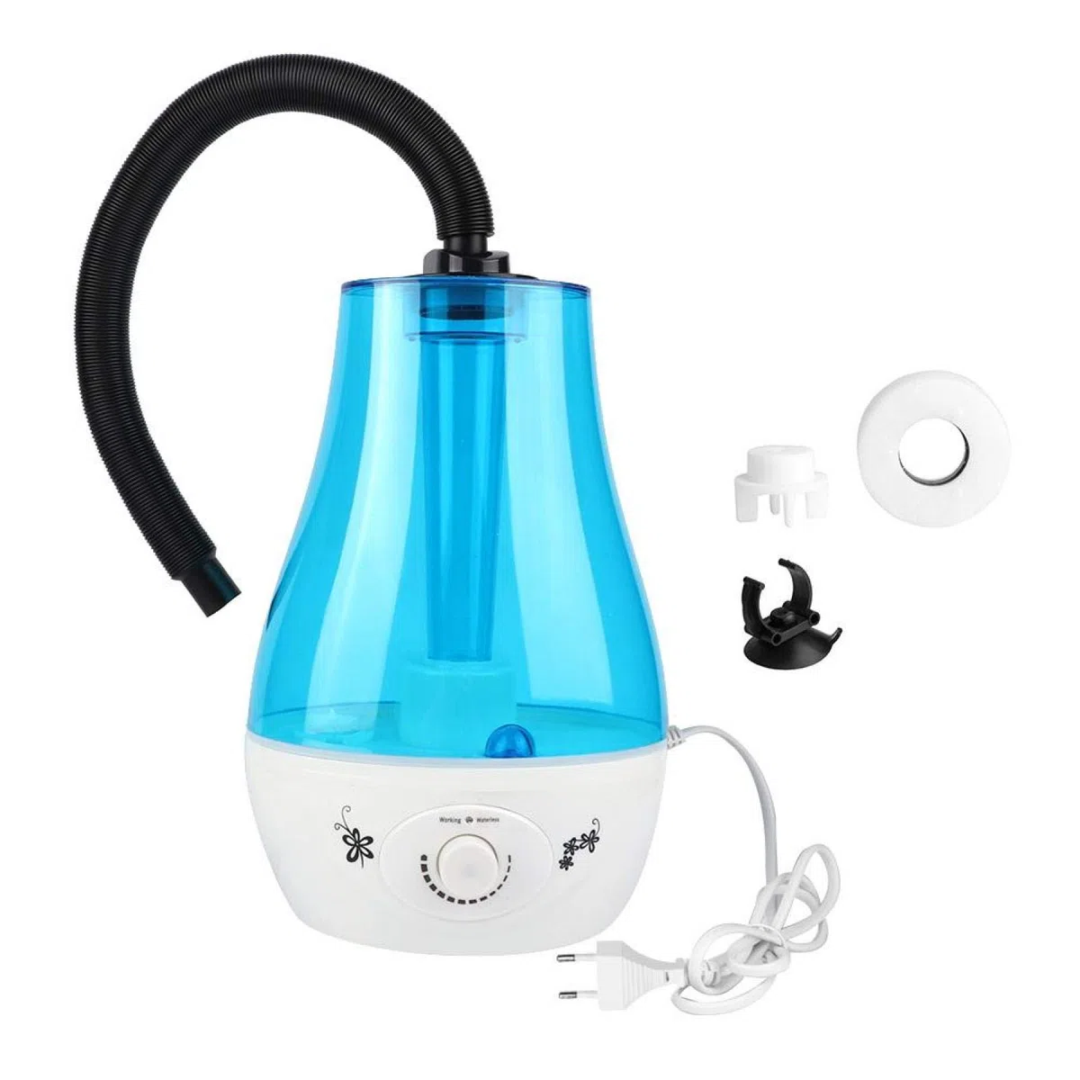 Umidificatore per rettili, nebulizzatore per rettili con Serbatoio Grande da 3 Litri e Tubo di prolunga, Ideale per Una varietà di rettili, Anfibi e recinti per terrari(Normative Europee)