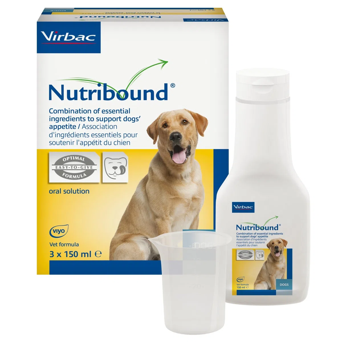 Virbac Nutribound Cane 3 X 150 Ml - 140 g