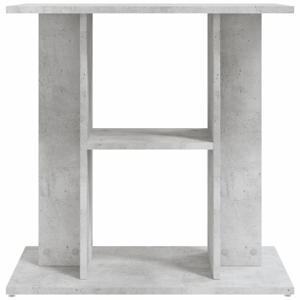 Generico Supporto per Acquario in Cemento Grigio 60x30x60 cm in Legno ingegnerizzato,Supporti per acquari