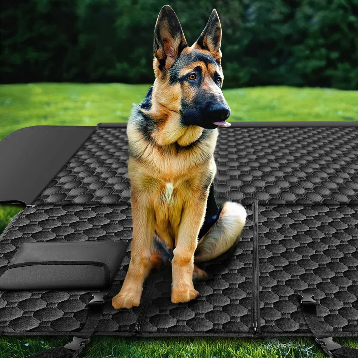 Taygeer Telo Auto per Cani, Universale Telo Bagagliaio Auto per Cani Antiscivolo Impermeabile Resistente ai Graffi