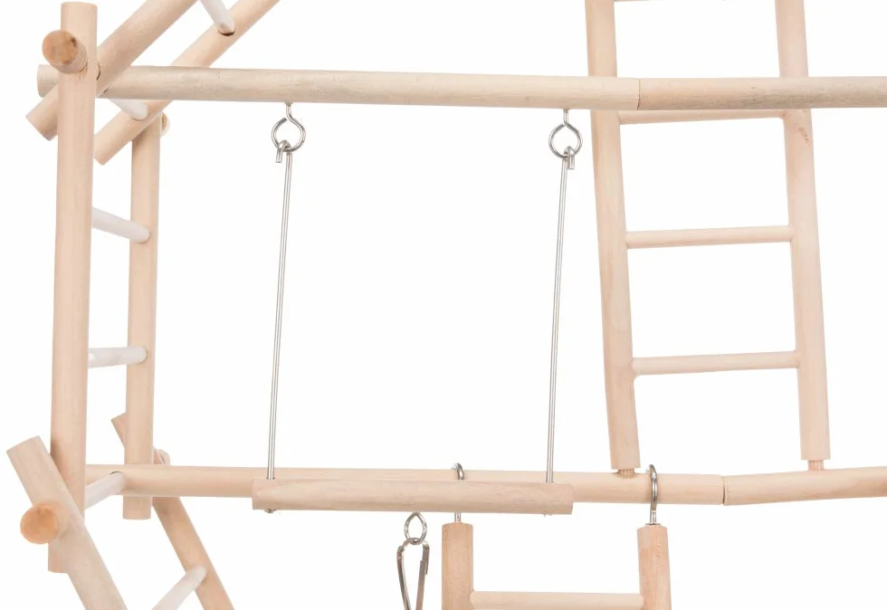 TRIXIE 5659 - Gioco con scaletta di Legno 44 × 44 × 16 cm