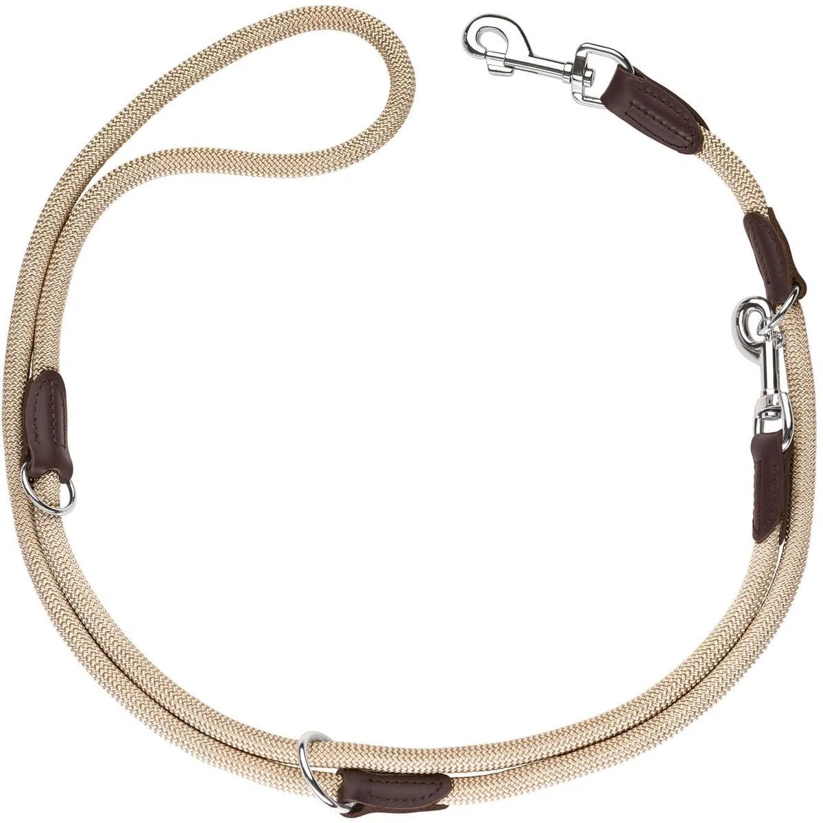 Guinzaglio da Passeggio Regolabile Freestyle, 10/200beige, Corda