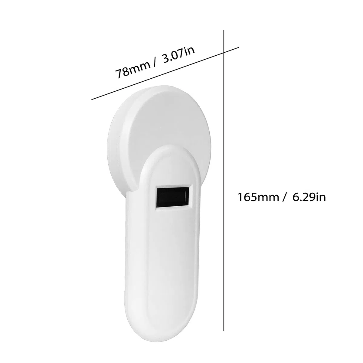 Geevorks Lettore di ID per Animali Domestici, 134.2KHz lettore microchip cani di animali Display OLED Formato FDX-B Supporta con cicalino per la gestione dell'allevamento di pollame.
