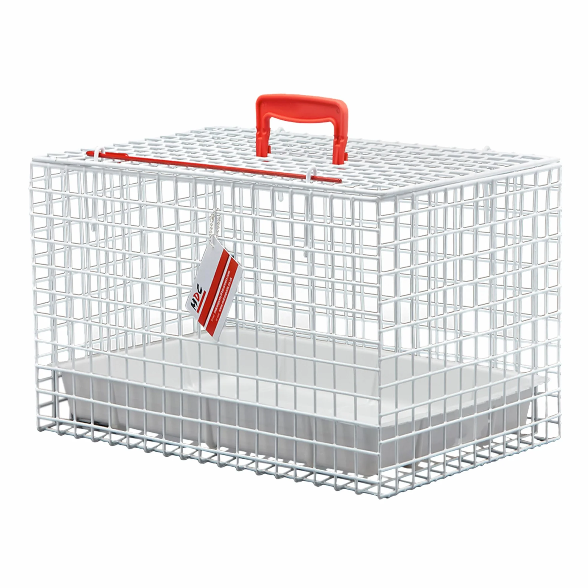 MDC P236-350 Cat Carrying Basket White Trasportino Gabbietta per Gatti
