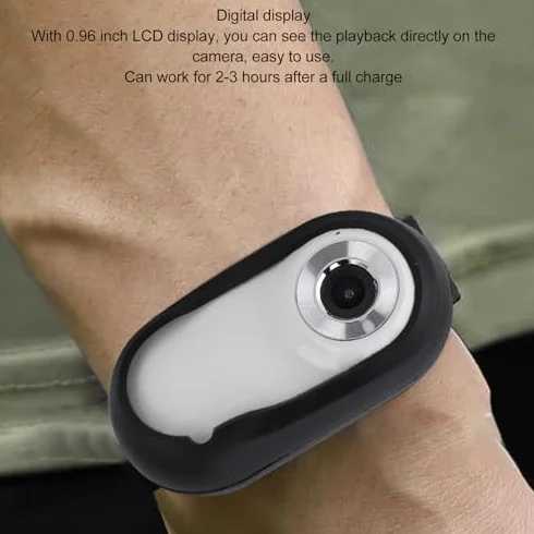 Collare per Gatti, Collare Localizzatore per Cani Grandangolare da 170°, Mini Videocamera Sportiva per Animali Domestici HD 1080P per Registrazioni Video, Videocamera per Piccoli