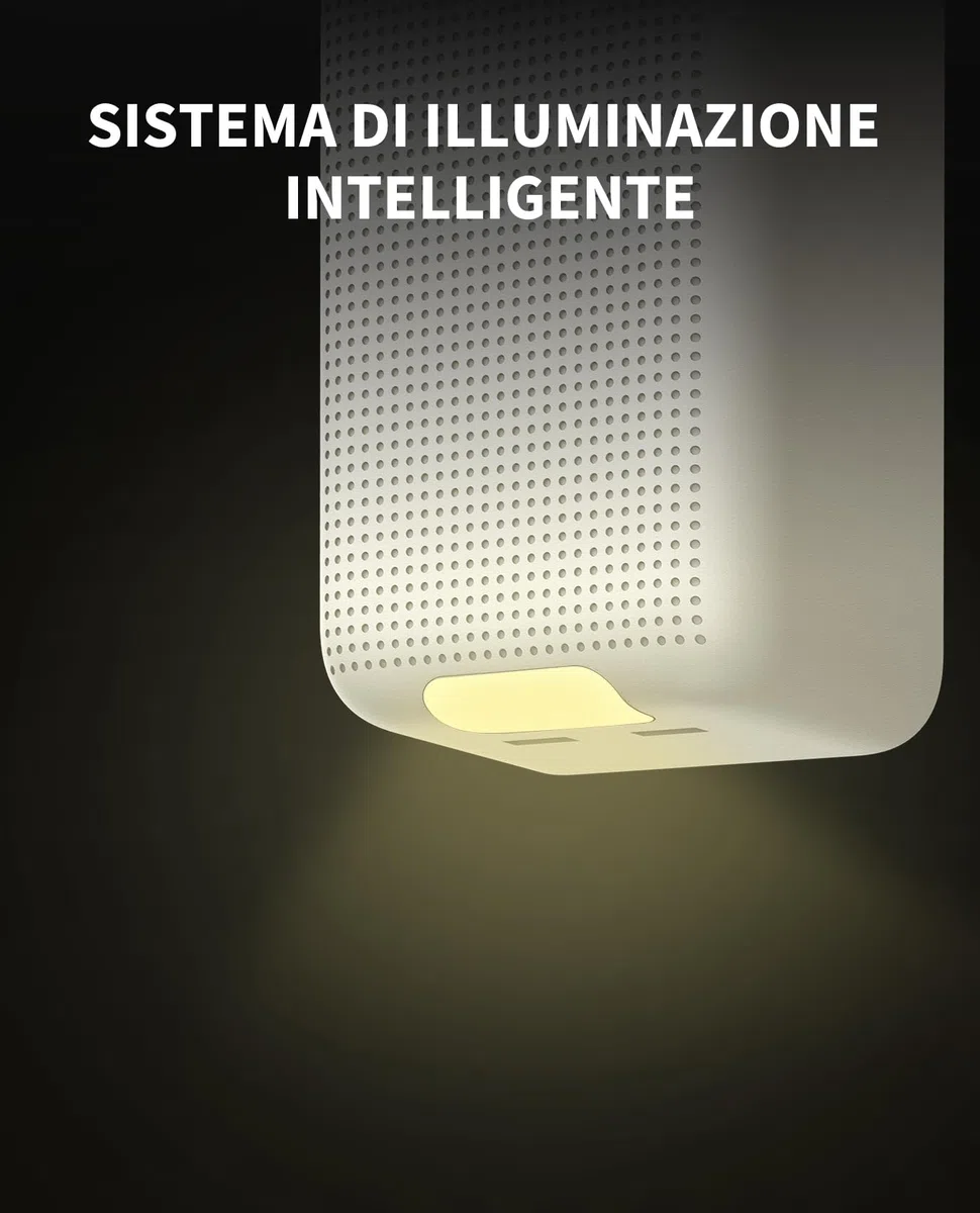 PETKIT PURA Air Smart Spray Rimuovi Odori, Deodorante Elimina Odori per Animali Domestici per Lettiera per Animali Domestici con Luce Intelligente(Senza staffa, non compatibile con PETKIT PURA MAX 2)