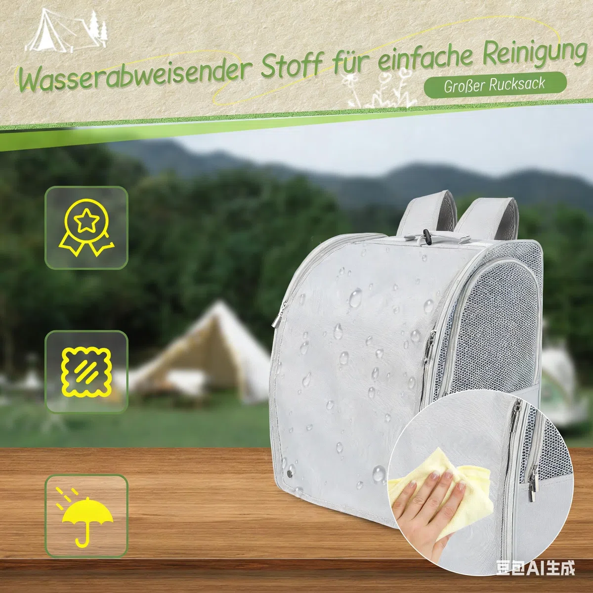 Borsa a Spalla per Trasporto di Uccelli per Pappagallini e Pappagalli, Borsa Impermeabile con 2 Perches e Vassoio, Gabbia da Viaggio Traspirante per Calopsiti, Leggera, 33,5x29x43 cm