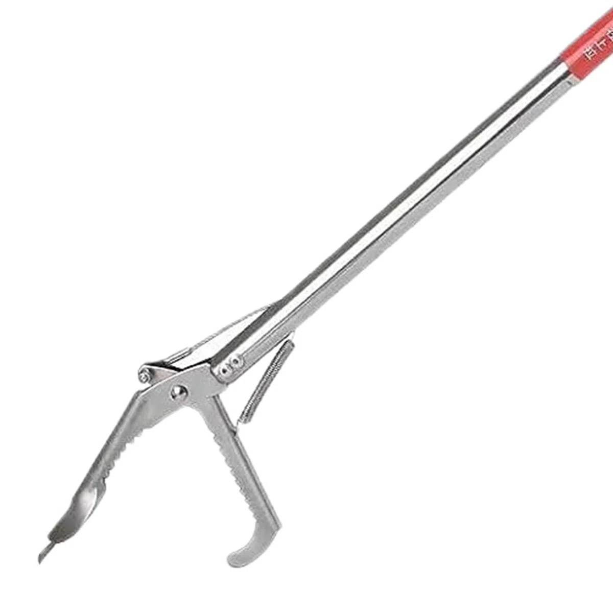 Pinze per serpenti, strumento per afferrare serpenti, in acciaio inox, pieghevole, pinza per la cattura dei granchi, strumento per afferrare i granchi, a lunga portata con impugnatura antiscivolo, per