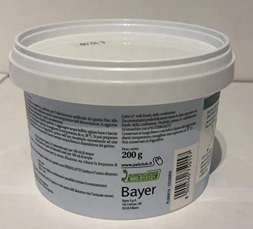 2 Confezioni - Bayer Primo Latte Gattino 200 gr.