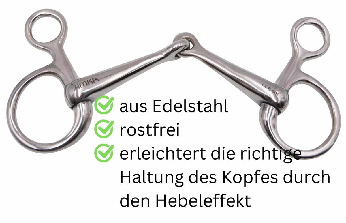 AMKA Baucher Trense Baucher - Dentatura massiccia, facile rotto